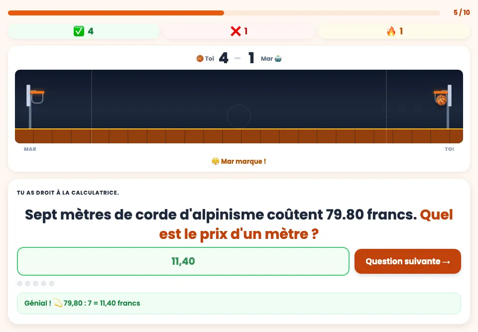 Exemple d'exercice 2