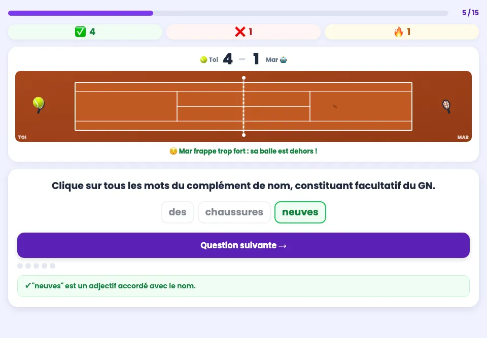 Exemple d'exercice 9